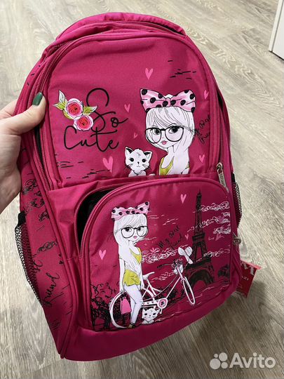 Рюкзак для девочки школьный