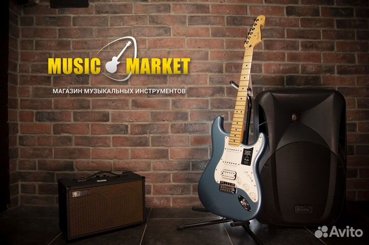 Электрогитара Fender + Комплект