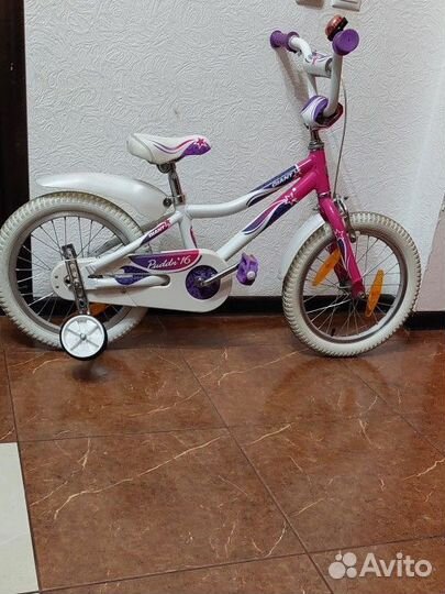 Велосипед для девочки с 3 до 7 лет