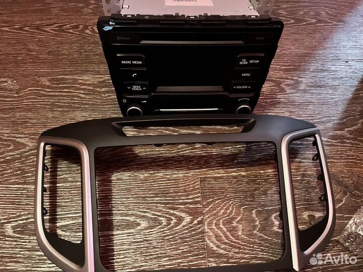 Штатная магнитола на hyundai creta