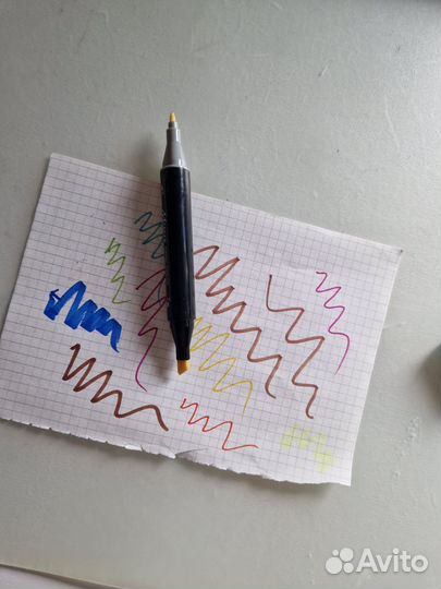 Маркеры двухсторонние