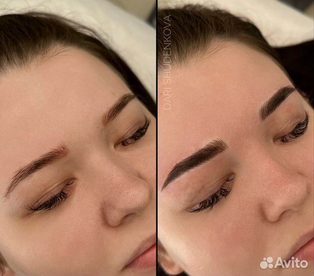 Микроблейдинг бровей