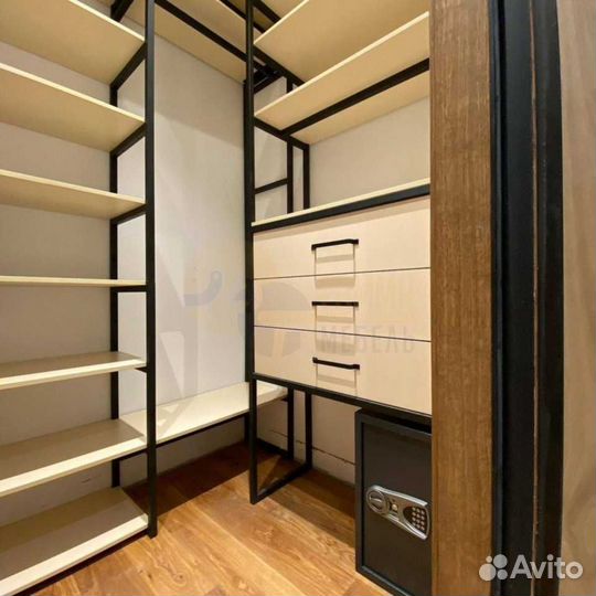 Гардеробная система лофт