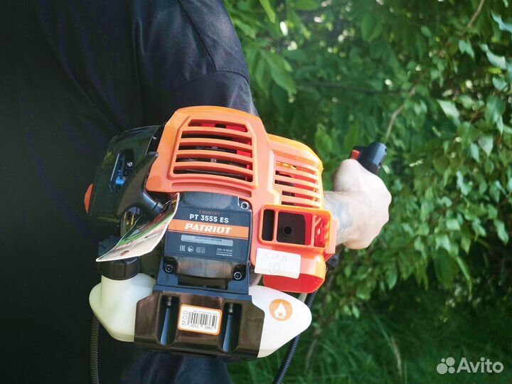 Двухтактный бензиновый триммер Patriot PT 3555ES C