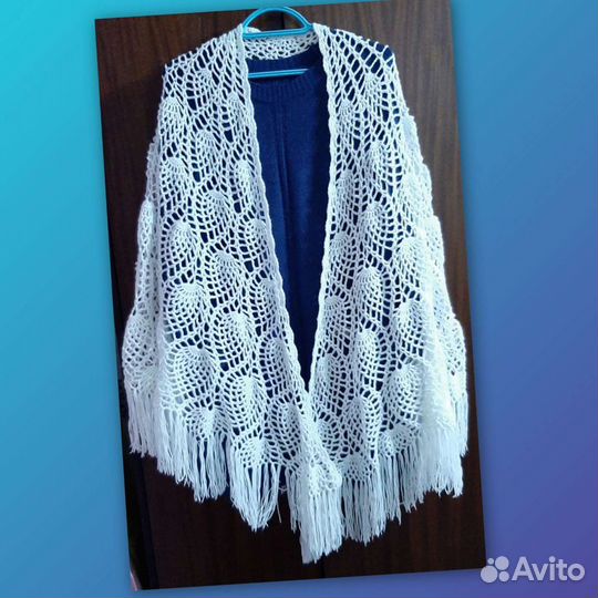 Шаль крючком