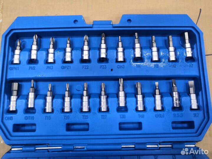 Набор инструментов, 46 шт., 1/4