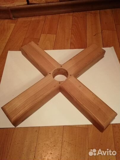 Крестовина для елки деревянная