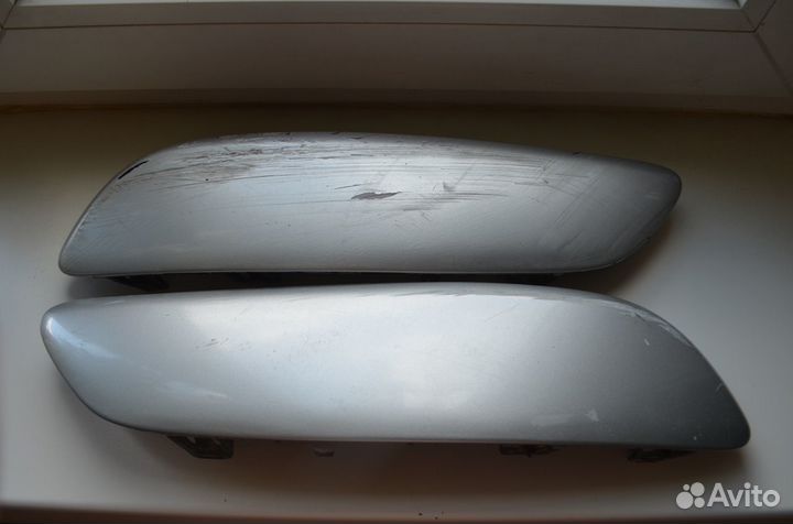 Накладка переднего бампера Peugeot 307