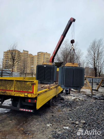 Аренда и услуги манипулятора, стрела 3 т, 11 м, борт 7 т, 6.2 м