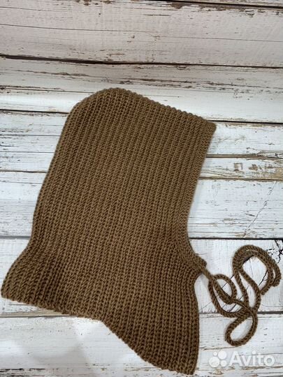 Капор вязаный ручная работа