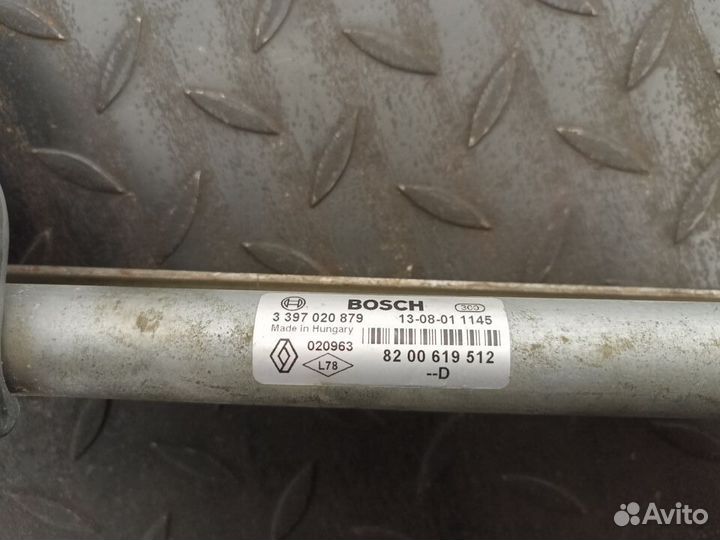 Трапеция стеклоочистителей для Renault Logan