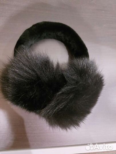 Меховые наушники из натурального меха