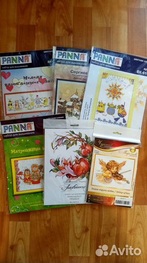 Набор для вышивания крестом. Вышивка крестиком