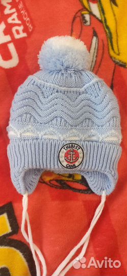 Шапочка зимняя для новорождённого