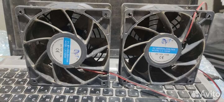 Вентиляторы 1.5а