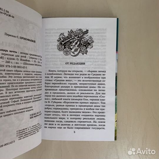 Рыцарь мечты, Школьная библиотека