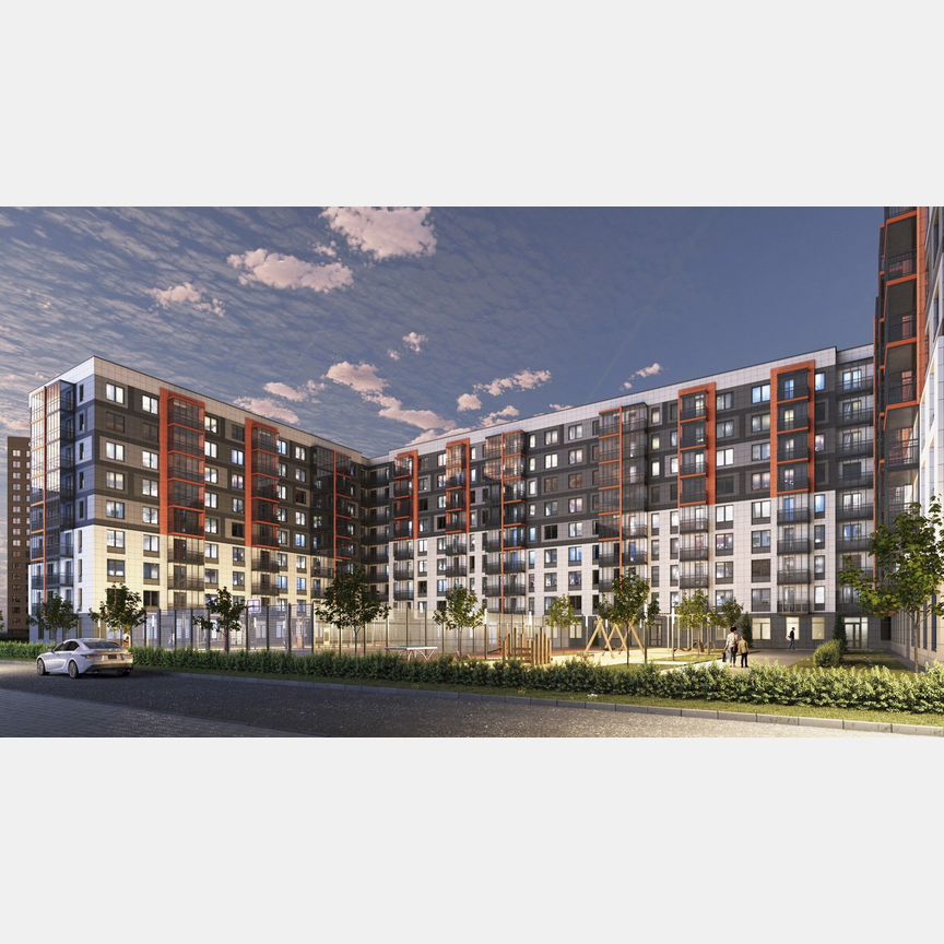1-к. квартира, 36,3 м², 9/9 эт.