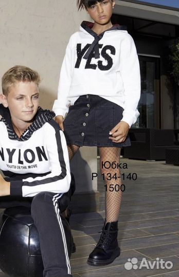 Джинсовая юбка