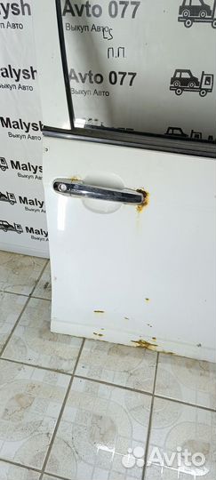 Дверь передняя правая Lifan Solano бел. под ремонт