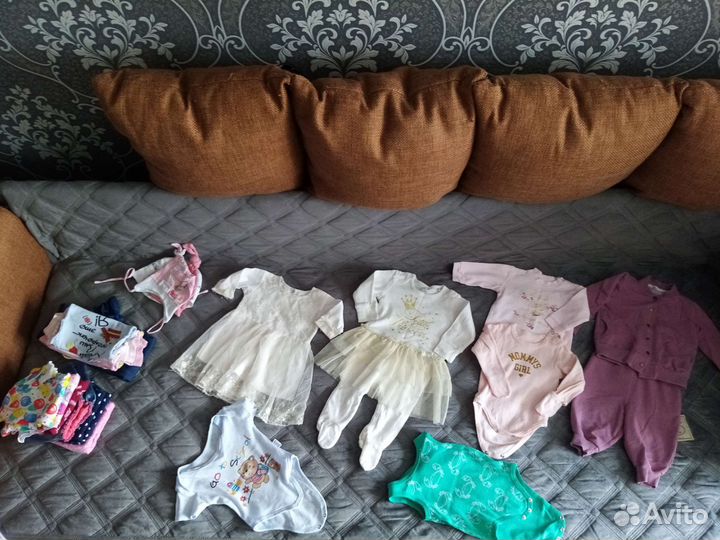 Вещи пакетом для девочки 62