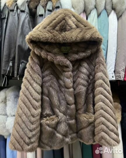Эко-шуба под песца 42-52