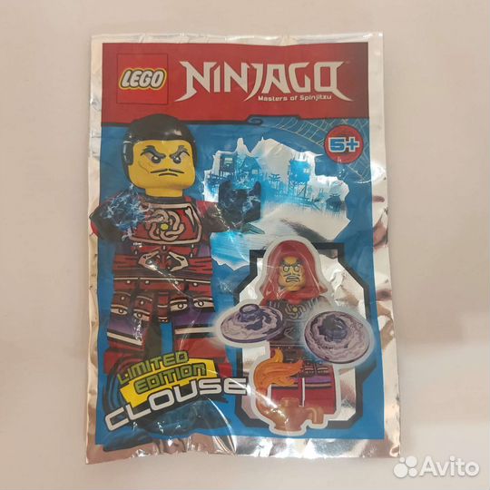 Запечатанный Lego Ninjago Клаус