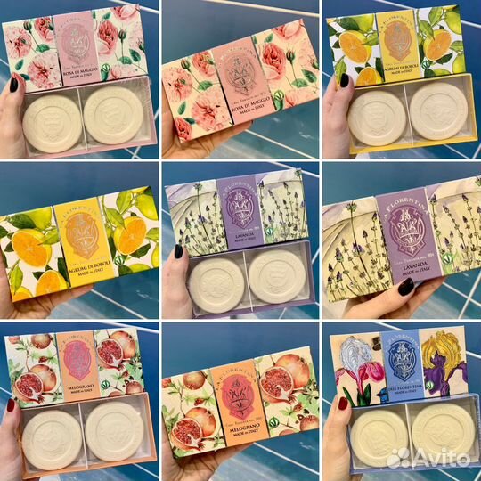 La Florentina итальянское мыло наборы
