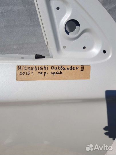 Дверь передняя правая Mitsubishi outlander 2015