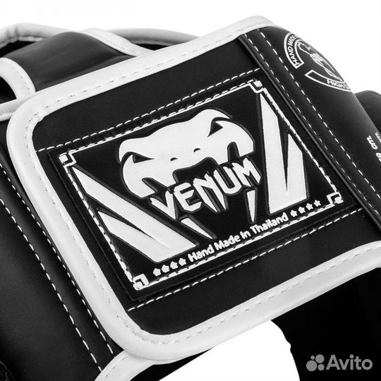 Шлем Venum Elite - белый/черный