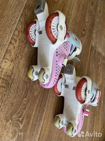 Роликовые коньки детские раздвижные