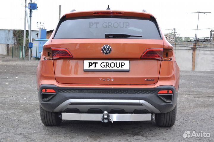 Фаркоп (тсу) квадрат, для Volkswagen Taos 2021