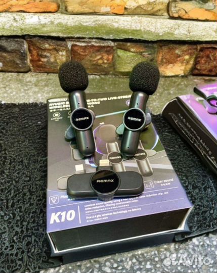 Петличный микрофон Remax Lightning и USB Type-C