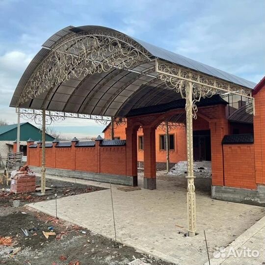 Кованый навесы