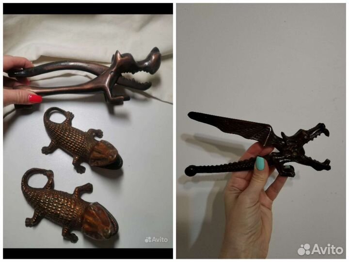 Пепельница Орехокол старинная СССР