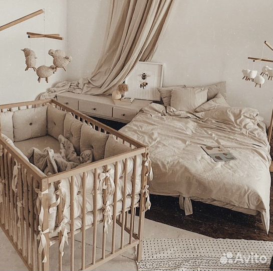 Бортики в кроватку