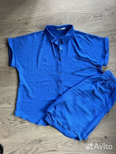 Шорты рубшка костбм летний большой размер