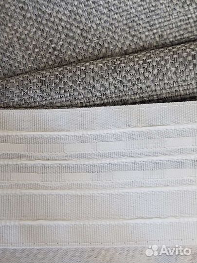 Шторы блэкаут рогожка 4м