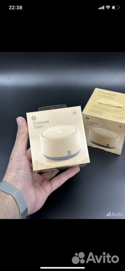 Умная колонка Яндекс Станция Лайт Beige
