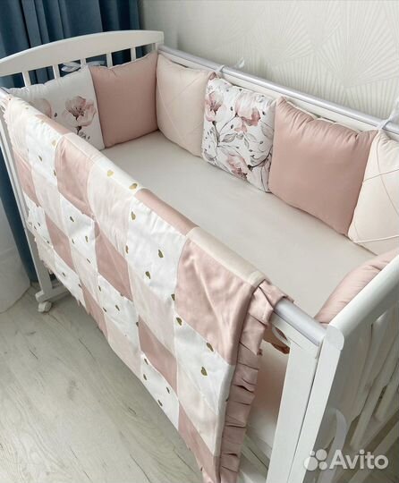 Бортики в кроватку