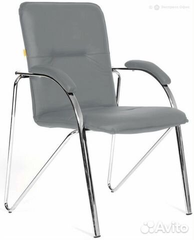Конференц-кресло Самба с мягкими подлокотниками пл