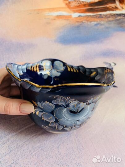 Салатница Гжель