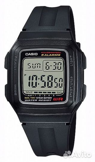 Часы наручные Casio F-201W-1AEF