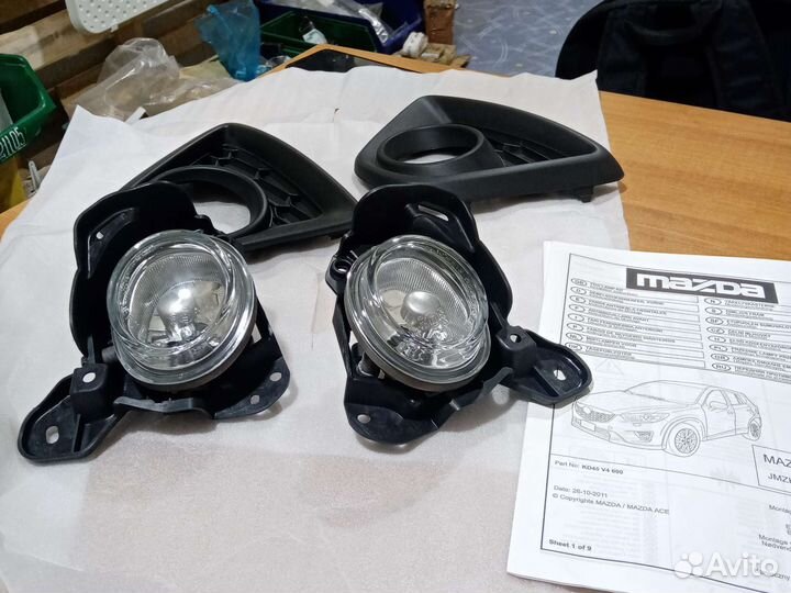 Противотуманные фары (комплект ) Mazda CX-5 KE