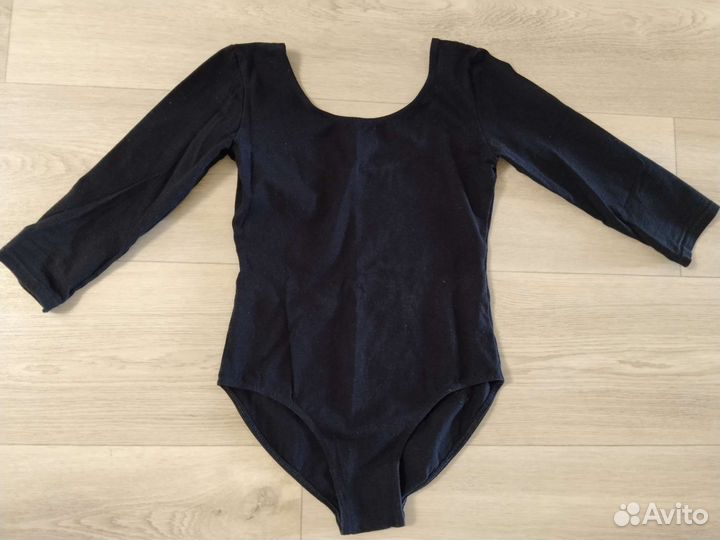 Купальник для хореографии черный