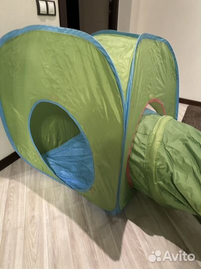 Палатка lkea с игровым тоннелем