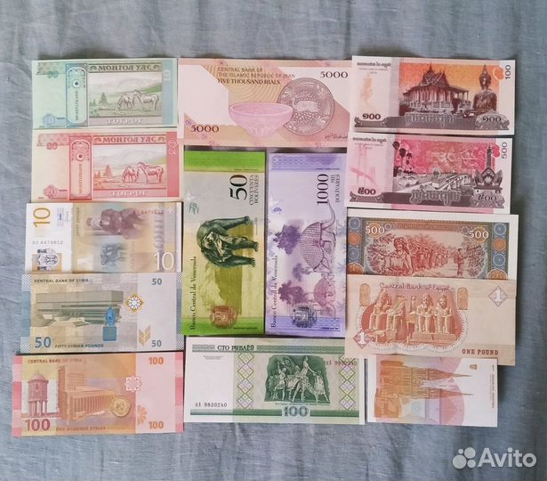 Банкноты разных стран