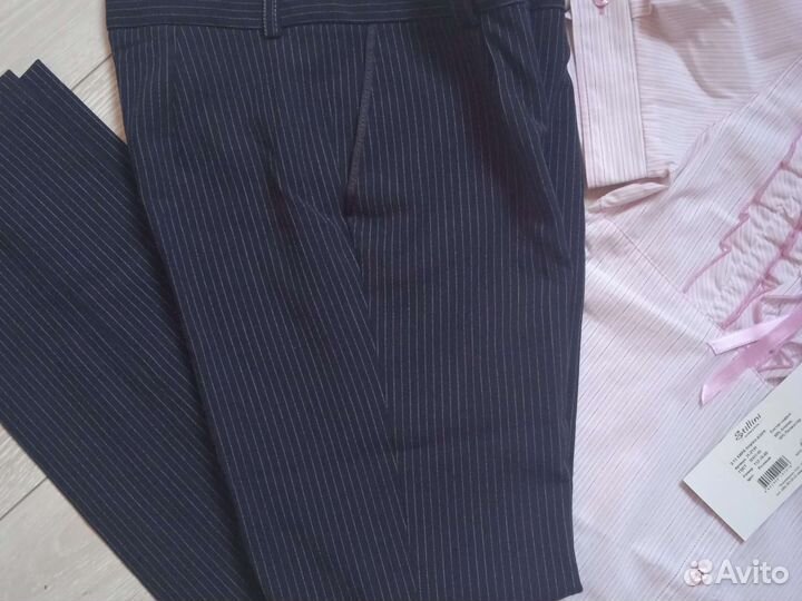 Школьная блузка и брюки stillini размер 152