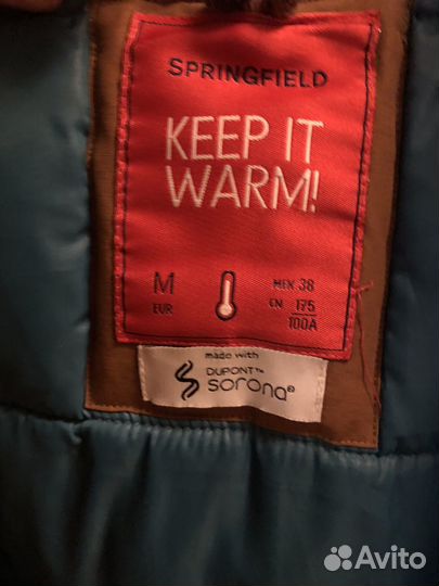 Мужская зимняя куртка Springfield