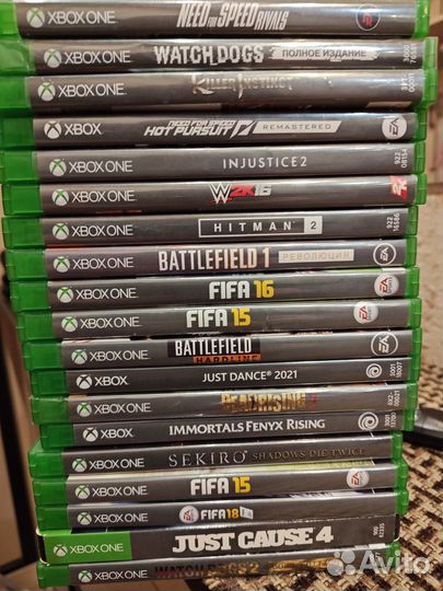 Игры на xbox One диски