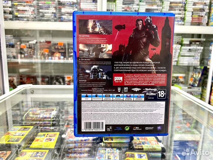 Wolfenstein New order игра для ps 4